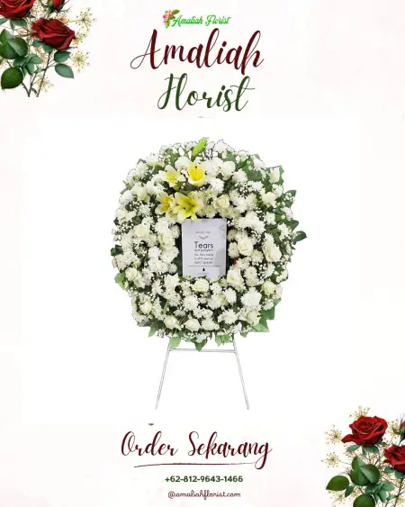 Krans Bunga Duka Kotabumi